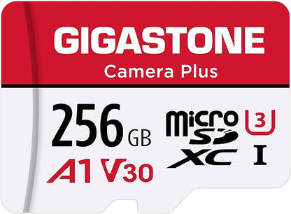 Gigastone 256GB Camera Plus Series Memory Card, Read Speed up to 100MB/s. Ideal by Gigastone