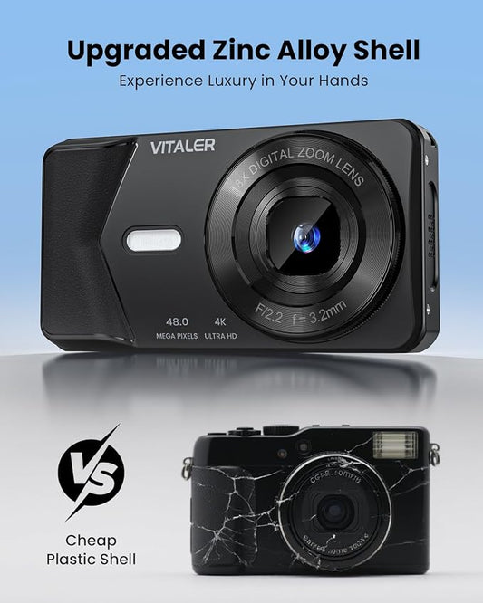 Digital Camera, Autofocus 48MP 4K Camera - Image 2