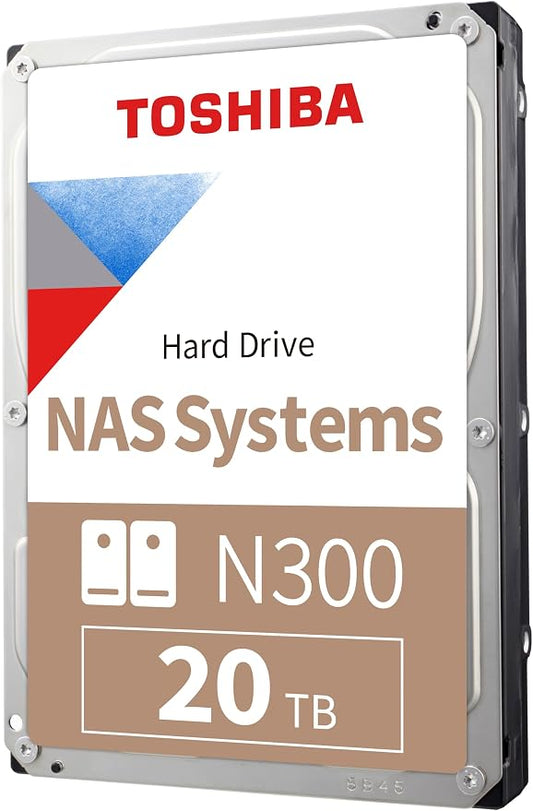 Toshiba N300 20TB NAS 3.5-Inch Internal Hard Drive by Toshiba