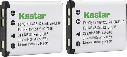 Kastar 2 Pack Battery Compatible by Kastar