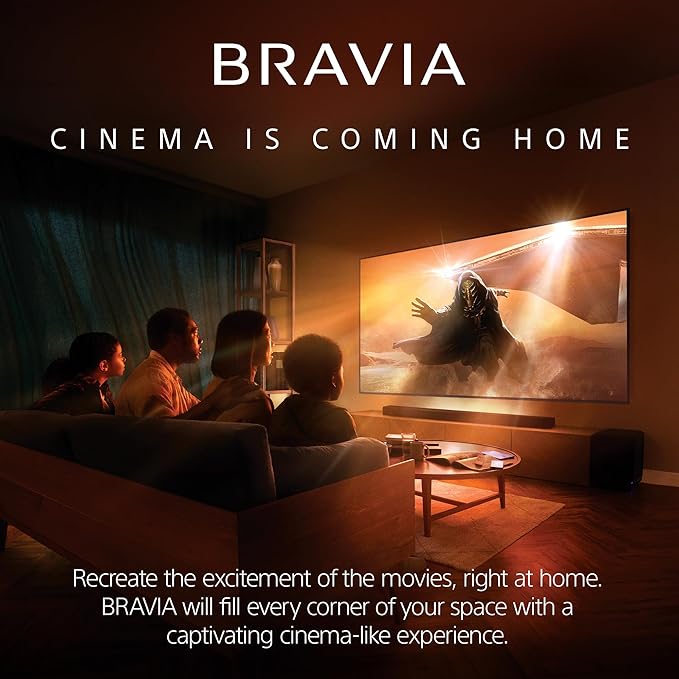 Sony BRAVIA Theater Bar 9 Sound Bar, SA-SW5 Wireless Subwoofer, and SA-RS5 - Image 3