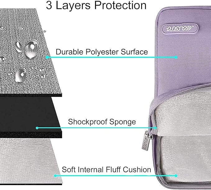 MOSISO Laptop Case 16 inch, 15-15.6 inch Laptop Sleeve Compatible - Image 3
