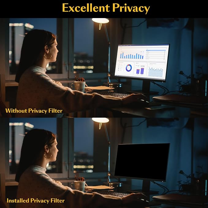 Magnetic Computer Privacy Screen Filter 22 inch - Image 5