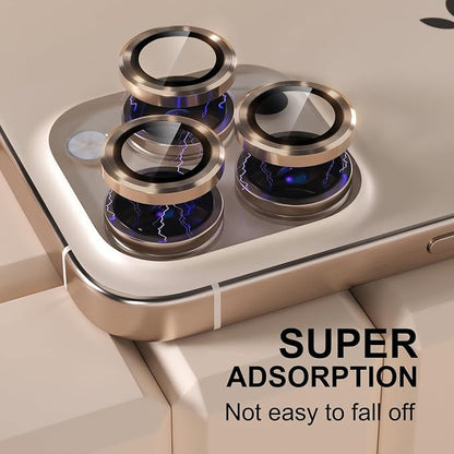 Misea Compatible for iPhone 16 Pro/iPhone 16 Pro Max Camera Lens Protector - Image 6