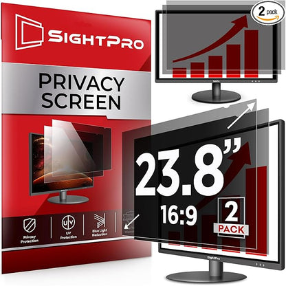 23.8 Inch 16:9 Computer Privacy Screen Filter by SightPro