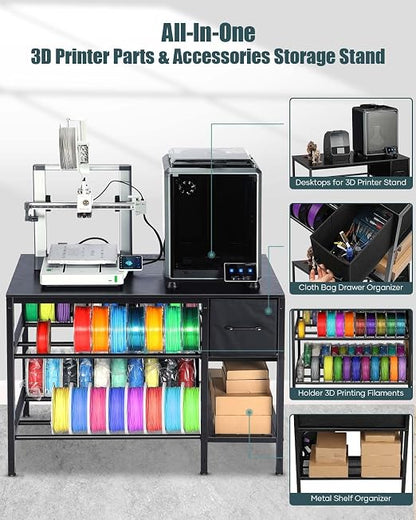 3D Printer Table with Filaments Storage - Image 4