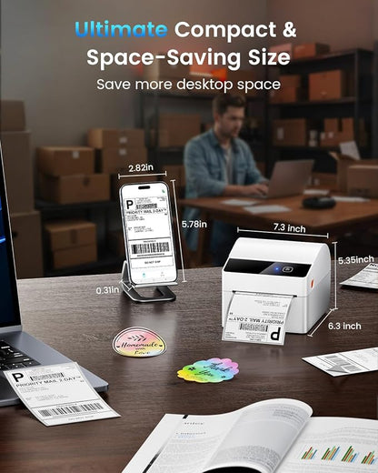ASprink Bluetooth Shipping Label Printer - Image 7