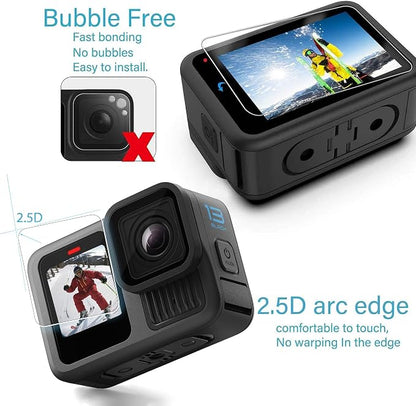 PCTC 9 PCS Hero 13 Screen Protector Compatible - Image 5