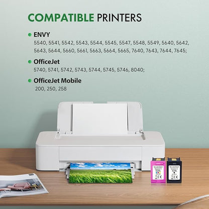 BKBKC Compatible 62XL Ink Cartridge Replacement - Image 2