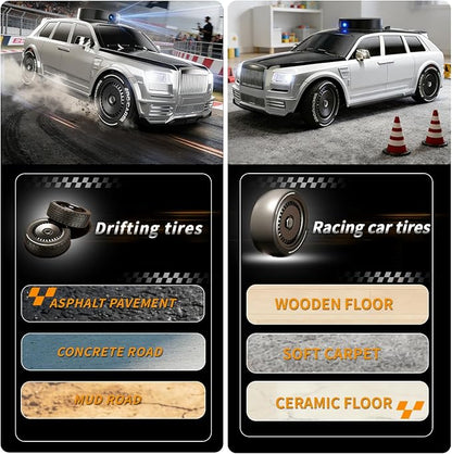 RC Car with Camera and 4.5" Screen, 1080P FPV Remote Control Car with Rotating - Image 5