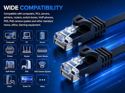BRENDAZ Cat5e Ethernet Cable, 25ft. Network Patch Cable - Image 6