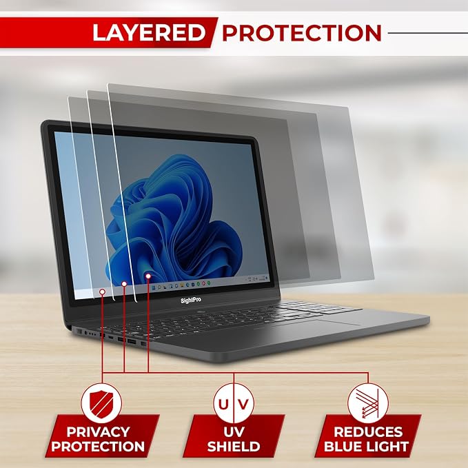 15.6 Inch 16:9 Laptop Privacy Screen Filter - Image 9