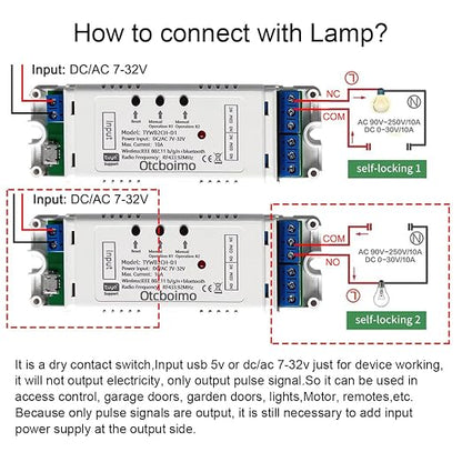 WiFi Electric Linear Actuator Controller, 2 Channel DC12V 24V, Tuya Smart WiFi - Image 2