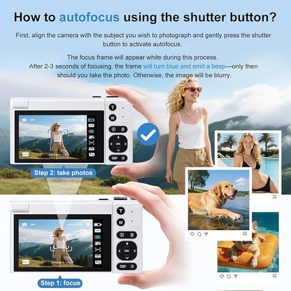 4K Digital Camera, 64MP Vlogging Camera - Image 3