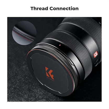 K&F CONCEPT 95mm Thread & Magnetic 2-in-1 Lens Filter Cap Only Compatible - Image 4