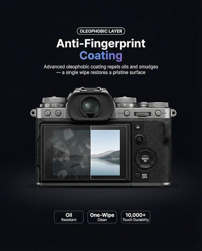 iDaPro Screen Protector for Fujifilm X-T5 Fuji XT5 + Hand Lanyard, Tempered - Image 10