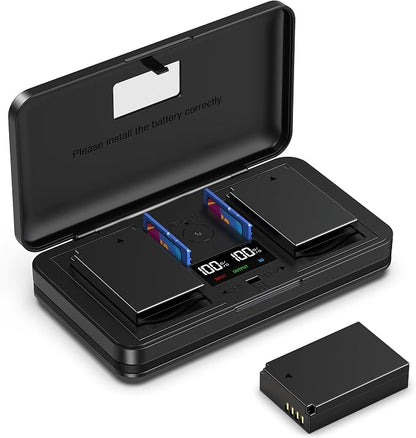 LP-E12 Camera Battery Multifunctional Charger Set Compatible by Inspirationlightsupyourlife