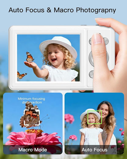 Digital Camera, FHD 1080P Point and Shoot Camera - Image 3