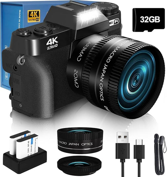 2026 Upgrade VJIANGER Digital Camera by TaketheCameraTaketheWorld