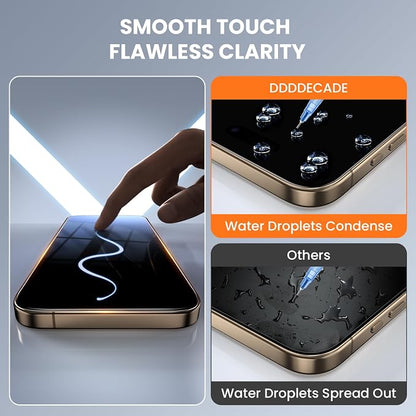 Screen Protector for iPhone 16 Pro Max Military Grade Tempered Glass - Image 6