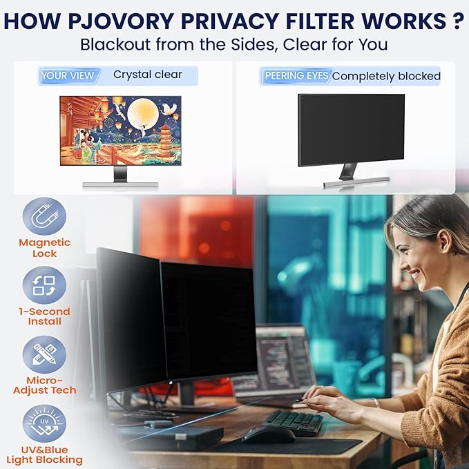 Magnetic 22 Inch Privacy Screen - Image 5