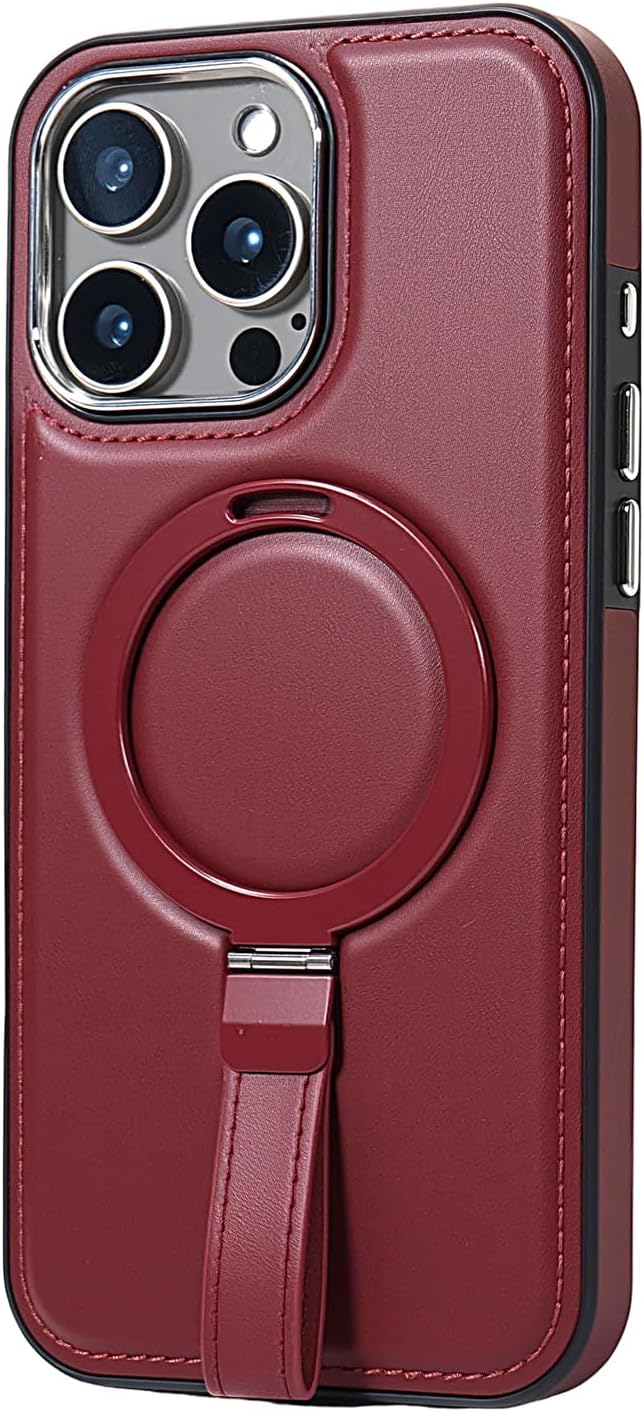 Leather Case, Suitable for iPhone 16 Case, Invisible Magnetic Design, Equipped - Image 7
