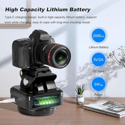 Soonpho M4 Pro Motorized Tripod Head, Rotating Panoramic Control 360° Pan Tilt - Image 3
