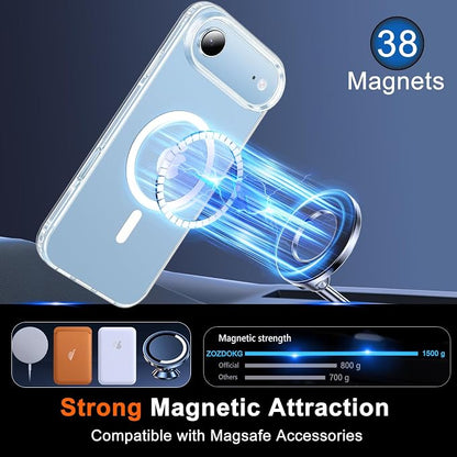 for iPhone Air Case Clear, Magnetic iPhone 17 Air Case - Image 4