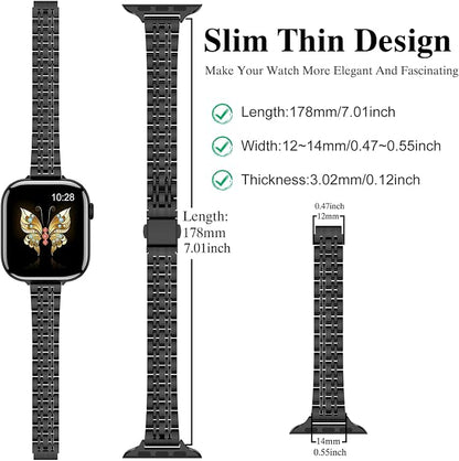 MioHHR Slim Metal Band Compatible - Image 3