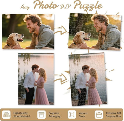 Custom Photo Puzzle – Personalized 1000 Piece Jigsaw Puzzle from Your Photos – - Image 4