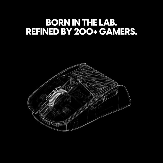 Pulsar Gaming Gears LAB X2F Wireless Fingertip Gaming Mouse, Ultra Lightweight - Image 2