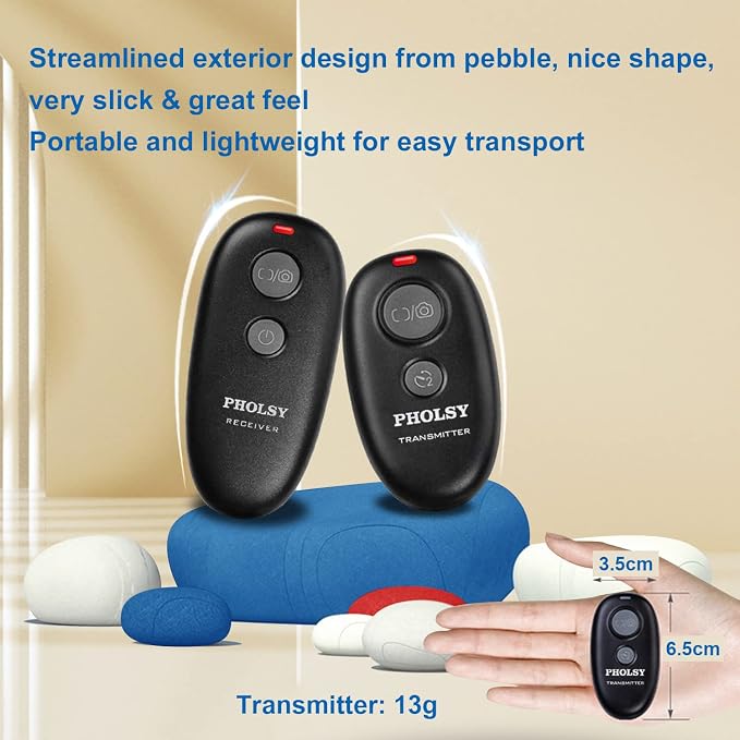 PHOLSY for Sony Shutter Release S8 Wireless Remote Shutter for Sony a1 a9 a9-ii - Image 6