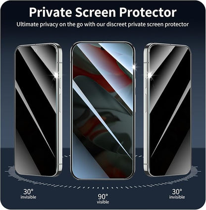 3*Privacy Screen Protector for Google Pixel 9 Pro XL/10 Pro XL - Image 4