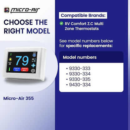 MICRO-AIR EasyTouch Digital RV Thermostat Replacement - Image 2