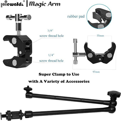 Camera Magic Arm articulating arm- 20 Inch Metal Adjustable Friction - Image 2