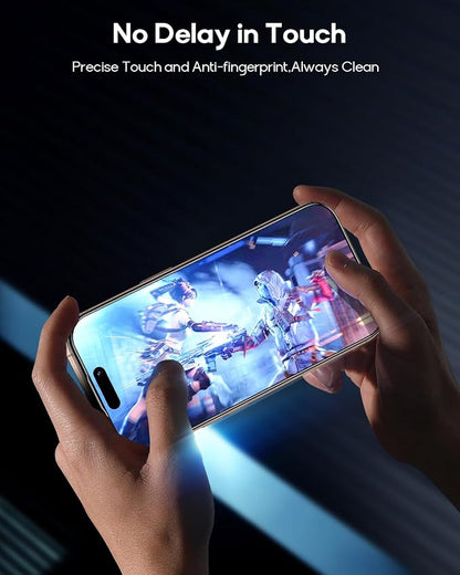 3 Pack for iPhone 15 Pro Tempered Glass Screen Protector, Dust Free CABIN - Image 6