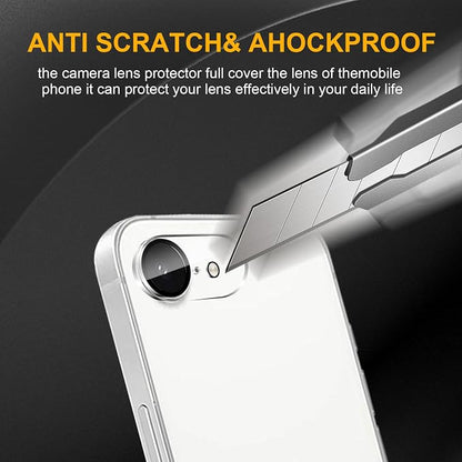 3 Pack Camera Lens Protector for iPhone 16e / iPhone 17e, Tempered Glass - Image 4