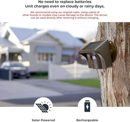 eMACROS Pro 3 Smart Solar Driveway Alarm System, App Push Notifications - Image 3