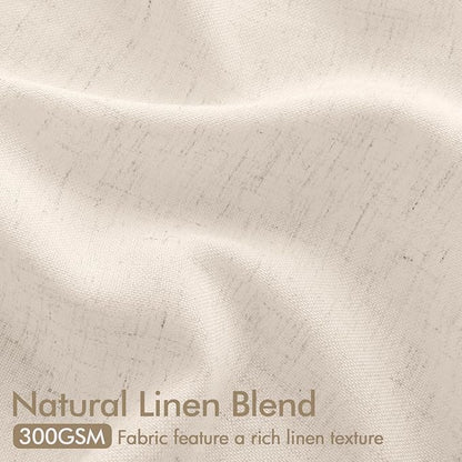 Memory Trained Pinch Pleated Curtains 108 Inches Long, Viral Linen Pinch Pleat - Image 8