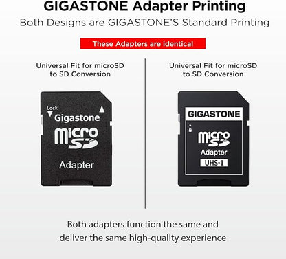 GIGASTONE 64GB Micro SD Card 2-Pack, A1 V30 4K Video Recording, Surveillance - Image 2