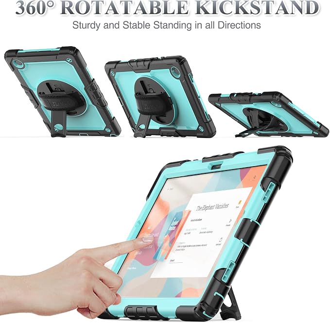 SEYMAC stock Case for Samsung Galaxy Tab A9 8.7'', Full-Body Drop Protection - Image 6