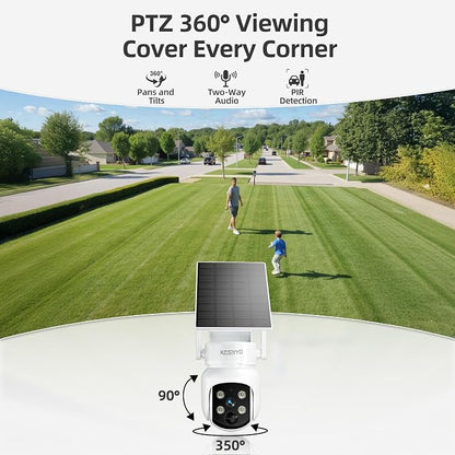 Solar Security Cameras Wireless Outdoor, 4MP Solar Powered Home Security - Image 7