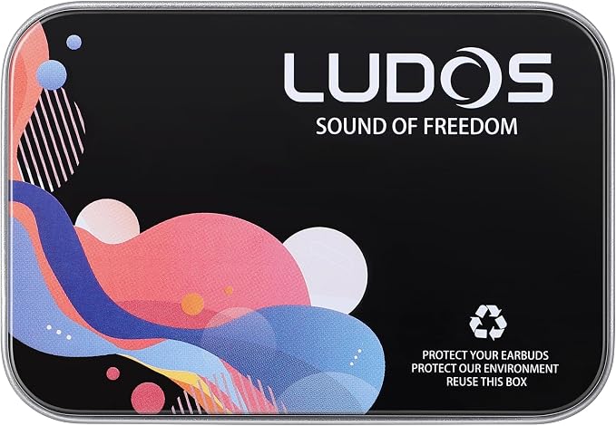 LUDOS Clamor Wired Earbuds in-Ear Headphones, 5 Years Warranty, Earphones - Image 8