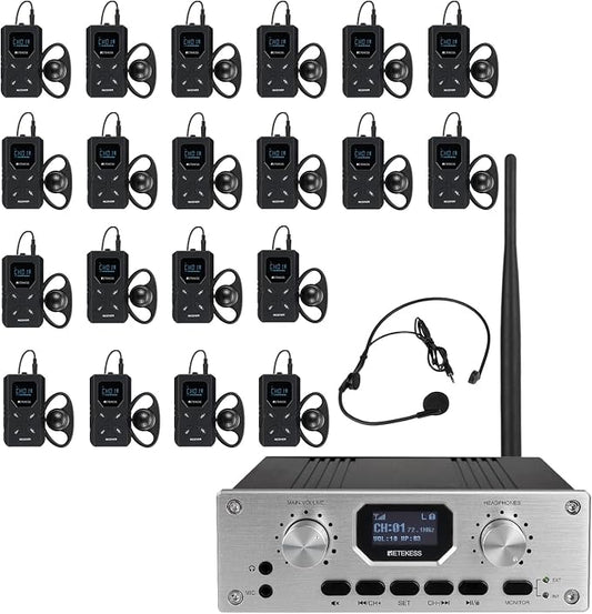 Retekess TT119 Assistive Listening System, Church Translation System by Retekess