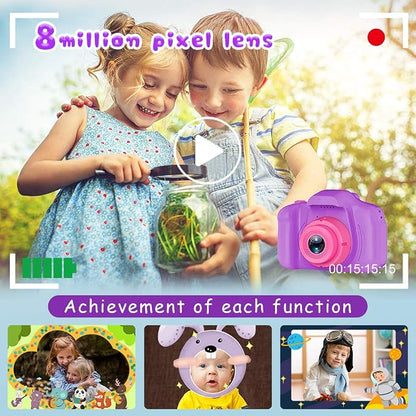 Seckton Upgrade Kids Selfie Camera, Christmas Birthday Gifts - Image 5