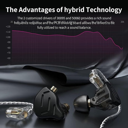 Gaming Earbuds Headphone, KZ ZS10 Pro Gaming - Image 4