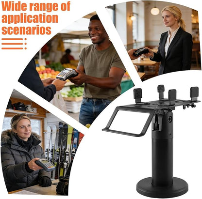 POS System Stand, 360-Degree Rotation Holder, Ergonomic Credit Card Terminal - Image 5