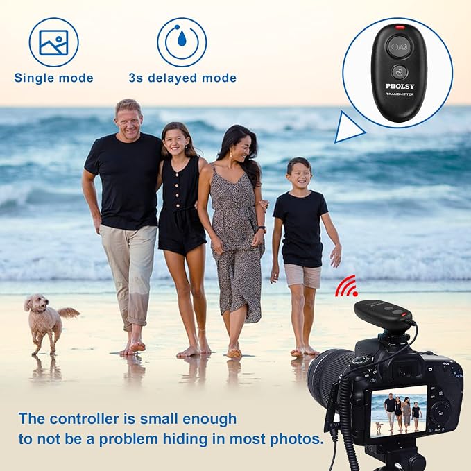 PHOLSY for Nikon remote shutter release N8 Camera Remote Control for Nikon Z8 - Image 2