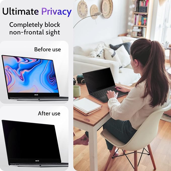 17 Inch Laptop Privacy Screen Compatible - Image 2
