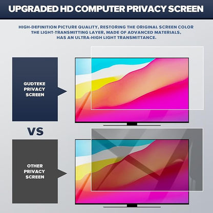 HD Computer Privacy Screen 22 inch, Upgraded Computer Privacy Screen - Image 2